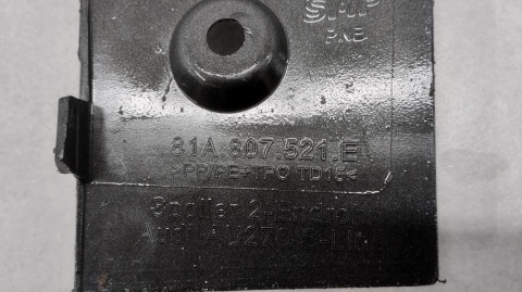 Dyfuzor spoiler dokładka zderzaka tył tylny AUDI Q2 S LINE 17-