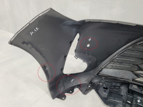 Zderzak przód przedni Toyota Yaris 3 III Lift 17-
