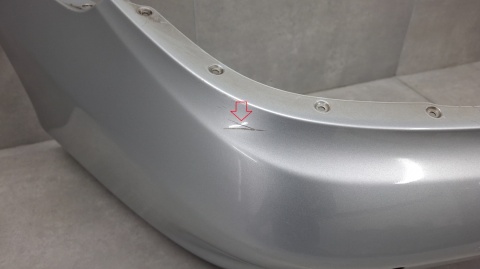 Zderzak tył tylny Mercedes SL W230 R230 Lift 06-11 / + ślizgi