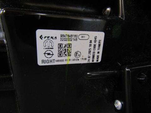 LAMPA TYŁ TYLNA OPEL FRONTERA ZWYKŁA 24- RH PRAWA 9847645180