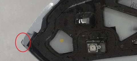 Spoiler lotka daszek klapy tył BMW IX3 G08 20-