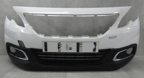 Zderzak przód przedni Peugeot 2008 I 1 Lift 16-19