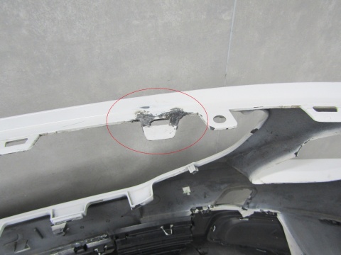 Zderzak przód przedni Peugeot 2008 I 1 Lift 16-19