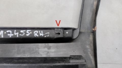 Listwa progowa prawy prawa tył Opel Mokka A Mokka X 12-19