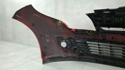 Zderzak przód przedni Renault Megane 3 III Lift 12-14