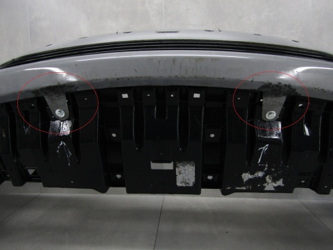 Zderzak przód przedni Toyota Auris 2 II Lift 15-18 / PŁYTA