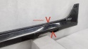 Listwa progowa lewa Audi A6 C7 S Line 4G0 LIFT 14- sedan kombi