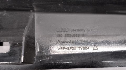 Listwa progowa lewa Audi A6 C7 S Line 4G0 LIFT 14- sedan kombi