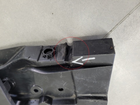 Płyta podłoga osłona pod zderzak + pasa przód Honda Jazz V 5 20-