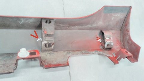 Listwa progowa prawa Ford Fiesta MK8 ST Line ST 5D 18-
