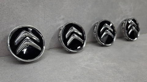 Dekielek Kapsel Znaczek Citroen C3 C4 16-24 / 60 mm KOMPLET 4 szt.