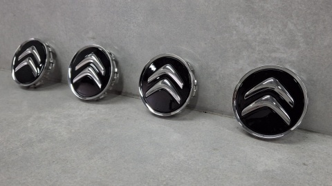 Dekielek Kapsel Znaczek Citroen C3 C4 16-24 / 60 mm KOMPLET 4 szt.