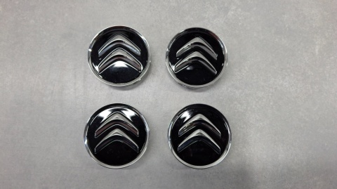Dekielek Kapsel Znaczek Citroen C3 C4 16-24 / 60 mm KOMPLET 4 szt.
