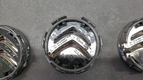 Dekielek Kapsel Znaczek Citroen C3 C4 16-24 / 60 mm KOMPLET 4 szt.