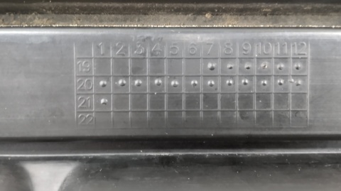 Spoiler dokładka zderzak tył FORD TRANSIT CONNECT II 2 MS RT LIFT 19-