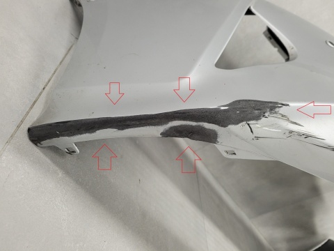 Zderzak przód przedni Toyota Prius 4 IV 15-18