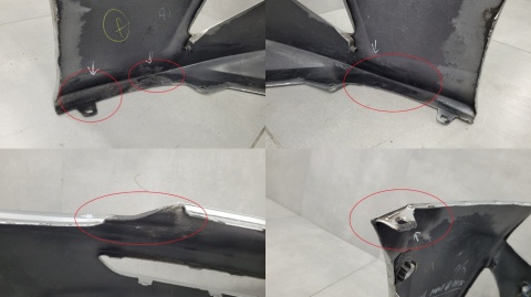 Zderzak przód przedni Toyota Prius 4 IV 15-18