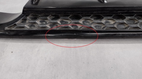 Dyfuzor spoiler zderzaka tył Vw Golf VII 7 5G9 R R20 Kombi Lift 16-