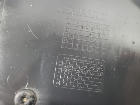 Płyta podłoga osłona zderzaka przód pod zderzak Renault Megane 3 III 08-13