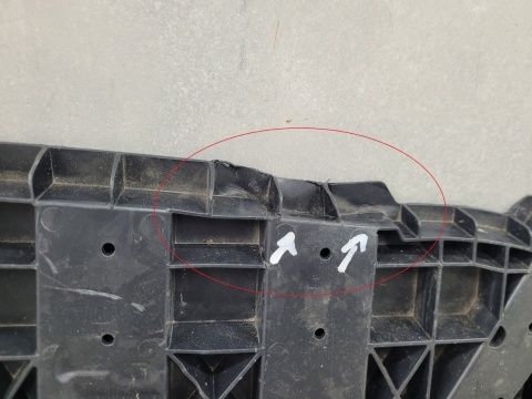 Płyta podłoga osłona zderzaka przód pod zderzak Toyota Aygo X 22-