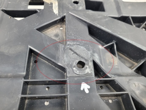 Płyta podłoga osłona zderzaka przód pod zderzak Toyota Aygo X 22-