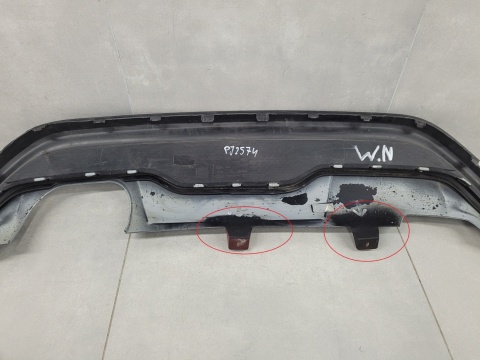 Dyfuzor spoiler zderzaka tył Ford Fiesta Mk7 VII ST-Line Lift 12-16