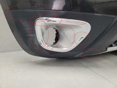 Zderzak przód przedni Dacia Duster I 1 Lift 13-17