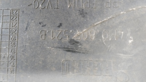 Spoiler dokładka dyfuzor zderzak tył AUDI Q7 S LINE 4M0 15-18