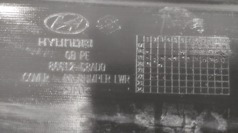 Zderzak tył tylny HYUNDAI i20 II Lift 18-