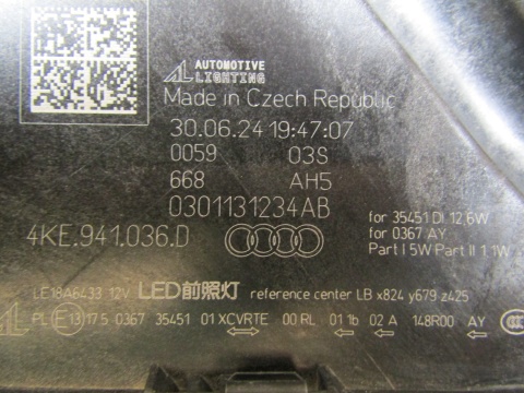 LAMPA PRZÓD AUDI Q8 E-TRON 4KE MATRIX RH PRAWA 22- 4KE941036D