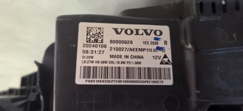 LAMPA PRZÓD LAMPA PRZÓD VOLVO EX30 FULL LED 23- RH PRAWA 80000628