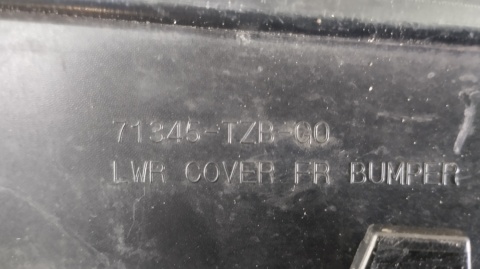 Osłona płyta podłoga zderzak przód Honda Jazz 5 V 20-