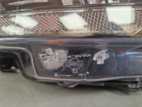 LAMPA PRZÓD FORD MUSTANG 6 VI FULL LED LIFT PRAWA RH 17-23 JR3B13006-A