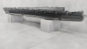 Listwa progowa prawa Mercedes ML 166 10-15 GLE 15-18 stelaż mocowanie