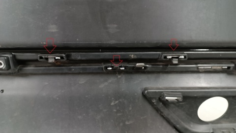 Zderzak tył tylny Nissan Qashqai 3 III J12 Lift 24-