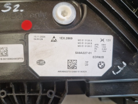 LAMPA PRZÓD BMW X1 U11 FULL LED LEWA LH 22- 5A9A227-01