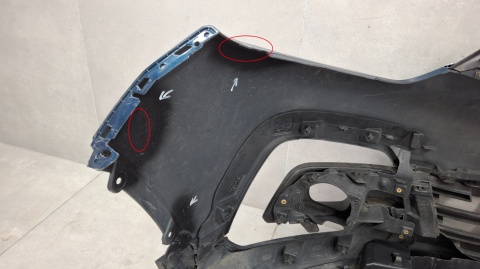 Zderzak przód przedni Renault Captur Lift 17-19 / + osłona