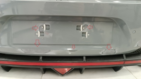 Zderzak tył HYUNDAI I30 FASTBACK N LINE 18-