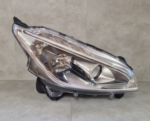 LAMPA PRZÓD PEUGEOT 208 I LIFT ZWYKŁA SOCZEWKA 15-19 PRAWA RH 9810805880