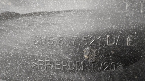 Spoiler dokładka dyfuzor zderzak tył AUDI A3 8V5 SEDAN 13- 8V5807521