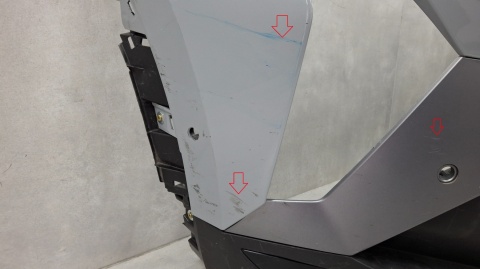 Zderzak przód przedni Renault Captur II Lift Symbioz 24- / + osłona