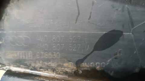 Zderzak tył tylny Audi Q7 4M0 S-Line 2 II Lift 19- /+ WIĄZKA