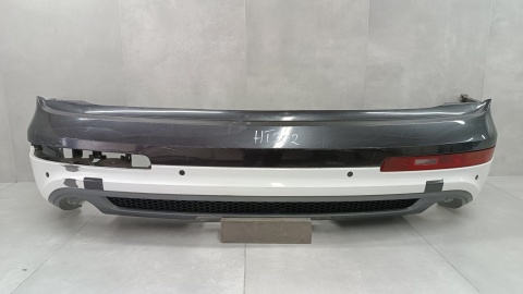 Zderzak tył tylny Audi Q7 4L0 S Line Lift 09-15 / + 4 czujniki PDC + wiązka + lampa