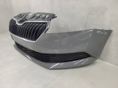 Zderzak przód przedni Skoda Fabia 3 III 6V0 Lift 18-21