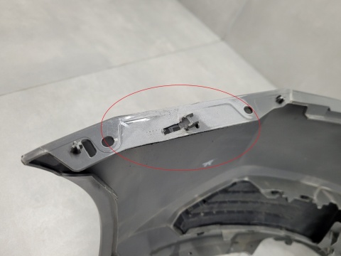 Zderzak przód przedni Skoda Fabia 3 III 6V0 Lift 18-21