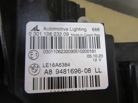 LAMPA PRZÓD BMW 3 G20 G21 FULL LED 18-23 RH PRAWA A89481696-08