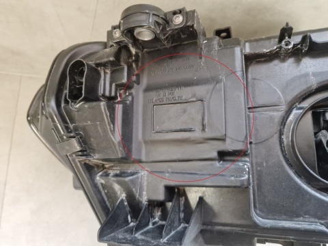 LAMPA PRZÓD BMW X5 G05 X6 G06 LASER 18-23 PRAWA RH 9481790-09