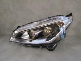 Lampa przód Peugeot 208 I Lift ZWYKŁA SOCZEWKA 15-19 LH LEWA 9810805780