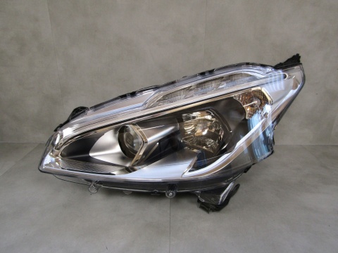 Lampa przód Peugeot 208 I Lift ZWYKŁA SOCZEWKA 15-19 LH LEWA 9810805780
