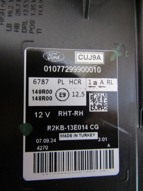LAMPA PRZÓD FORD EXPLORER EV FULL LED 23- RH PRAWA R2KB-13E014 CG